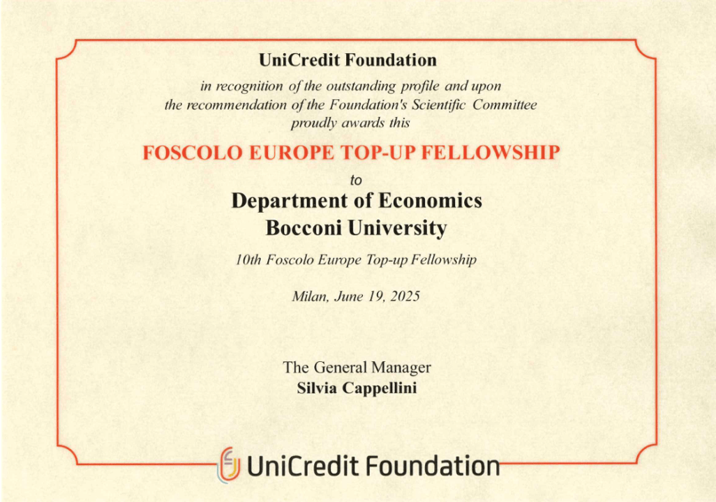 unicredit fellowship unicredit fellowship